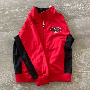 49ers full zip jacket